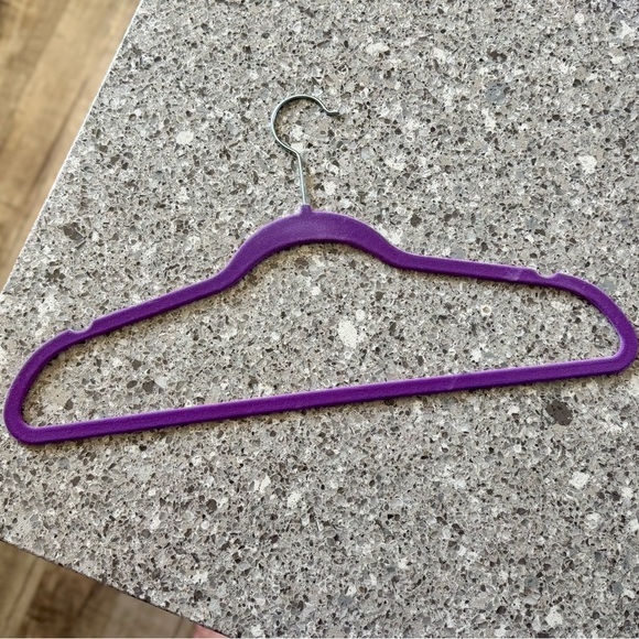 Purple Velvet Hangers - Picture 2 of 3
